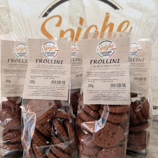 Frollini al cacao e nocciola