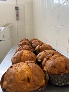Panettone Artigianale all’ uvetta senza canditi